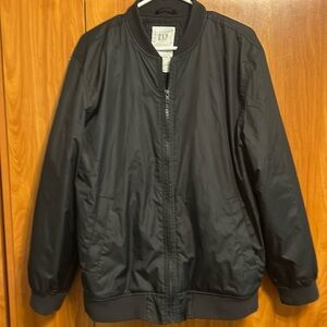 GAP Black Bomber Jacket